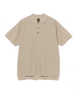 【別注】BATONER / KNIT POLO SHIRT