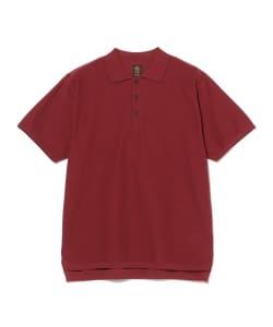 【別注】BATONER / KNIT POLO SHIRT