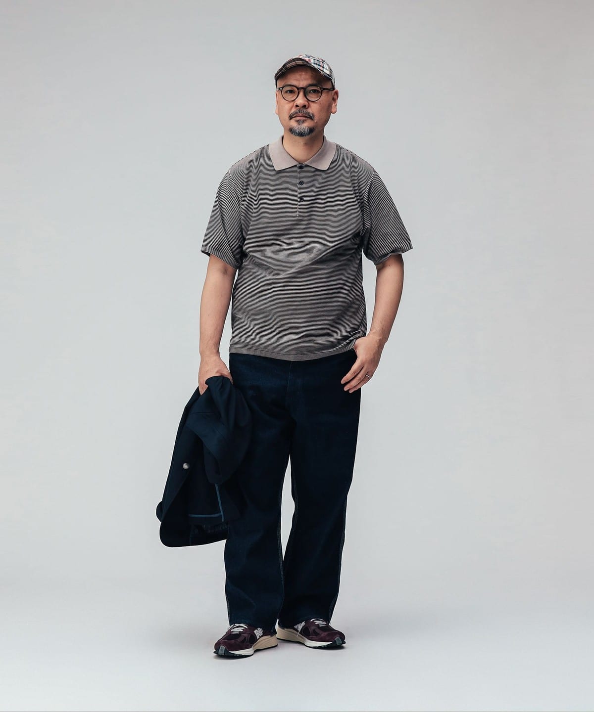 BEAMS PLUS（ビームス プラス）【別注】BATONER / KNIT POLO SHIRT