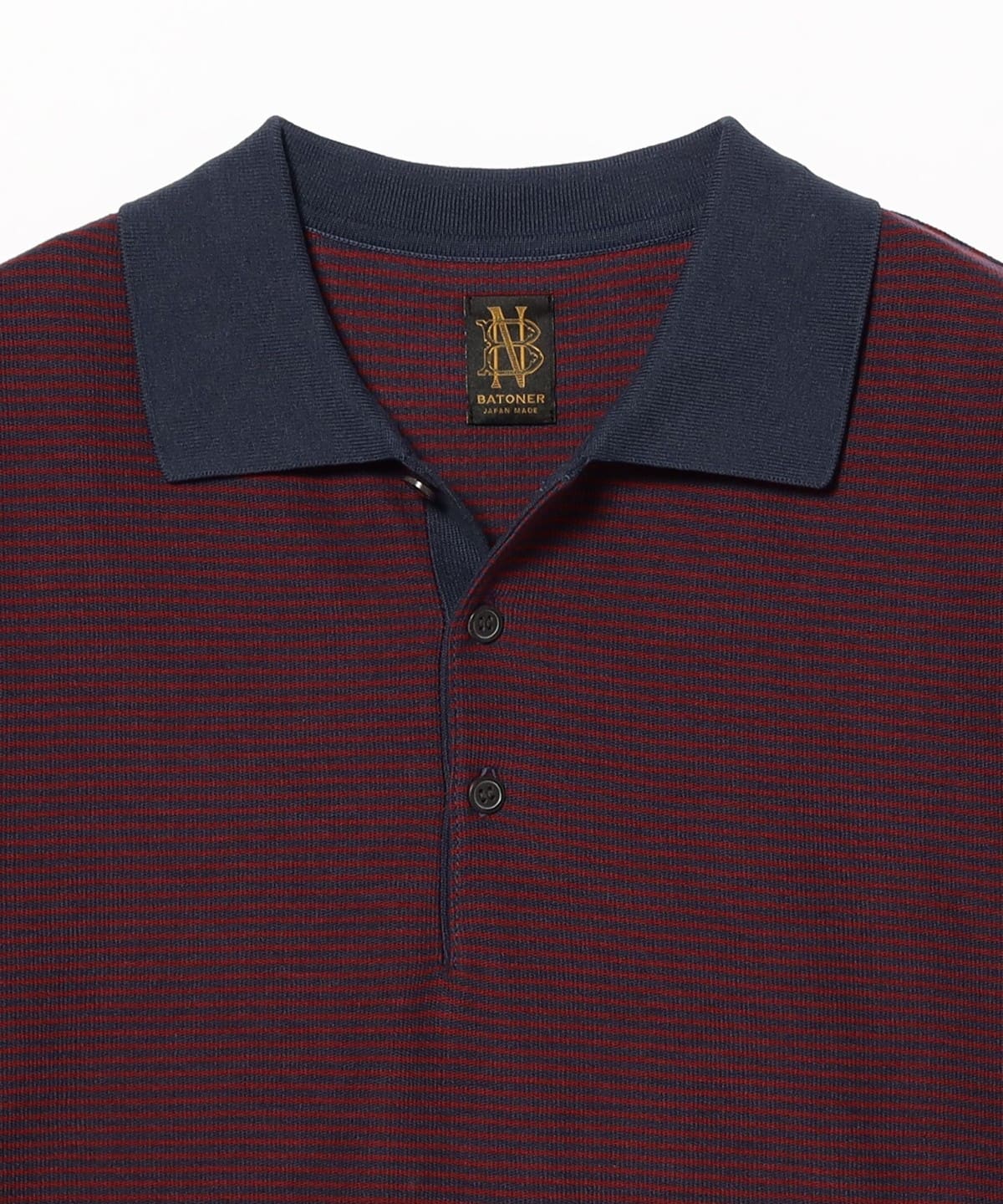 BEAMS PLUS（ビームス プラス）【別注】BATONER / KNIT POLO SHIRT