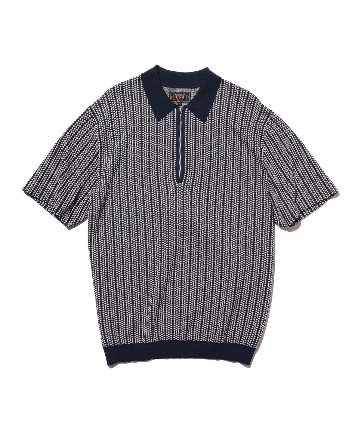 トップス polo shirt / BEAMS BEAMS PLUS（ビームス プラス）Half Zip Polo Light Fleece（シャツ