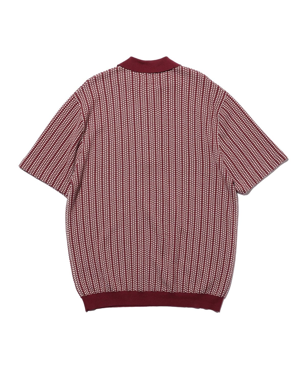 BEAMS PLUS（ビームス プラス）Half Zip Knit Polo（シャツ・ブラウス
