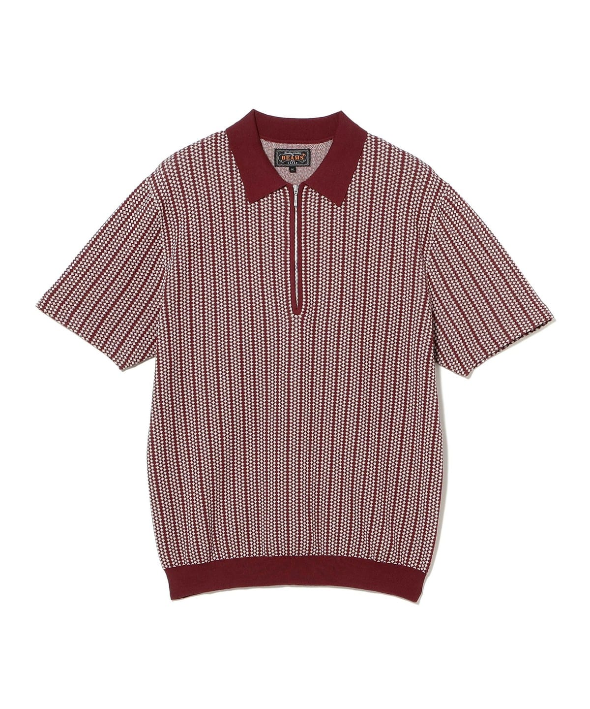 BEAMS PLUS（ビームス プラス）Half Zip Knit Polo（シャツ・ブラウス