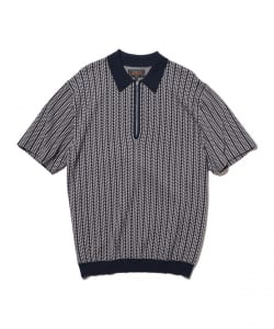 Half Zip Knit Polo