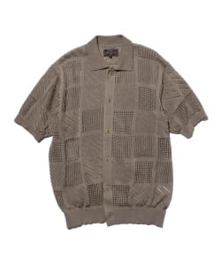 Full Button Polo Mesh