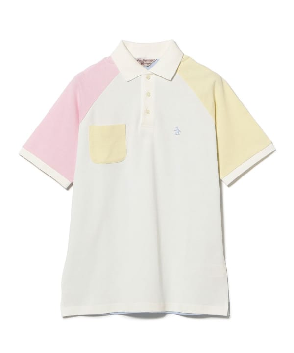 【8/6再値下げ】【別注】Munsingwear / Golf Polo Shirt PANEL