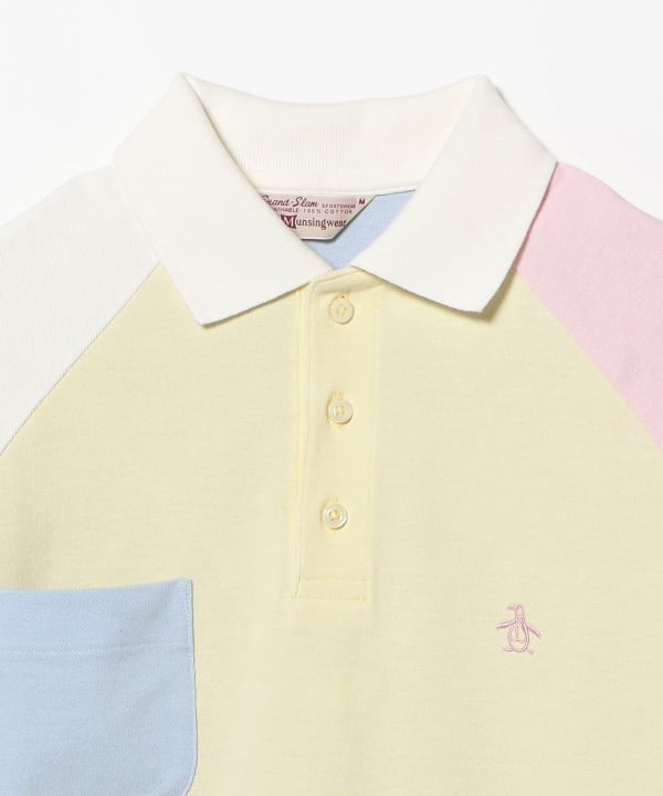 【8/6再値下げ】【別注】Munsingwear / Golf Polo Shirt PANEL