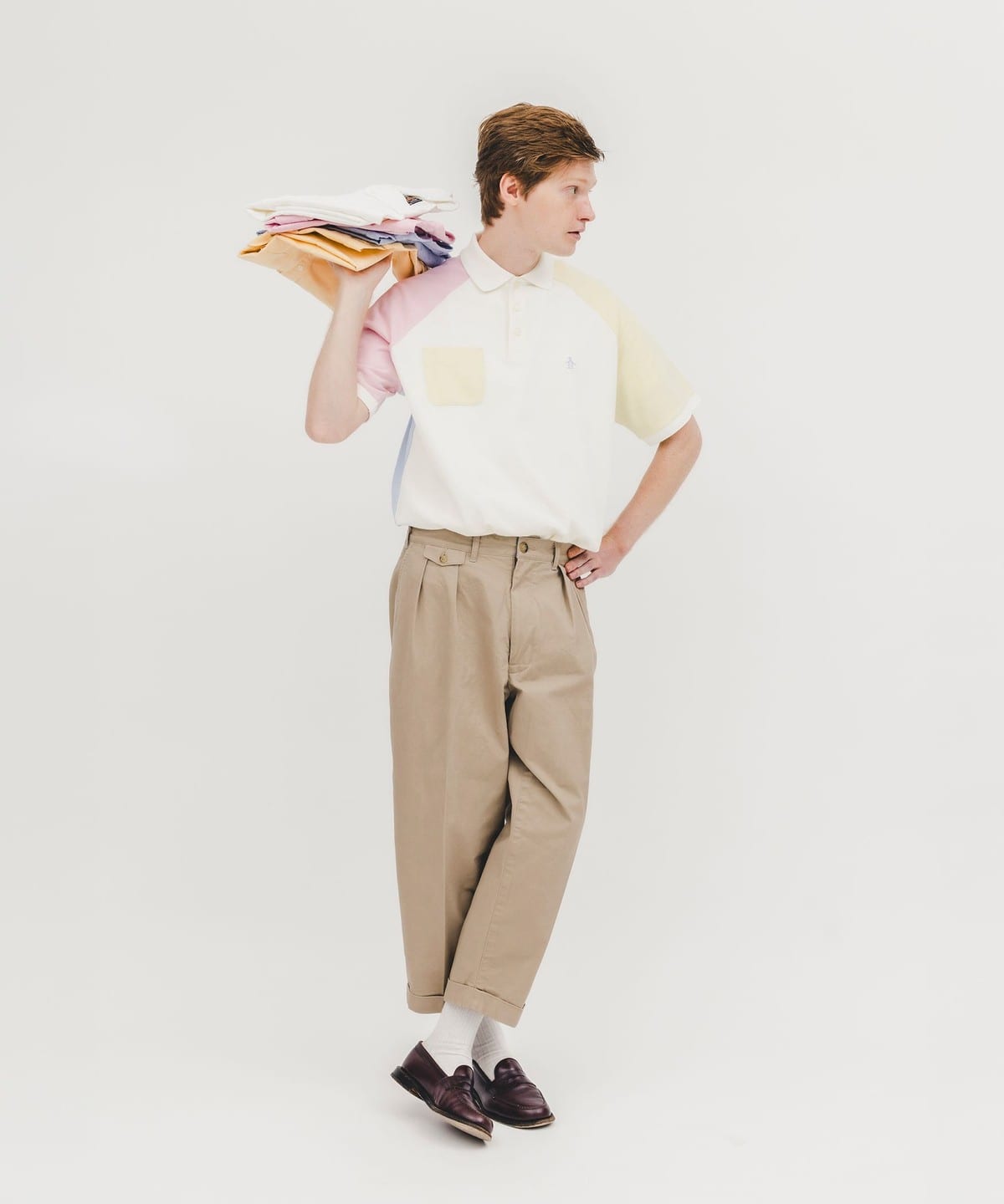 BEAMS PLUS（ビームス プラス）【別注】Munsingwear / Golf Polo Shirt