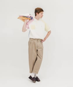 【別注】Munsingwear / Golf Polo Shirt PANEL