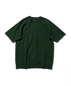 ▲BEAMS PLUS / カットオフ ショートスリーブ スウェットシャツ