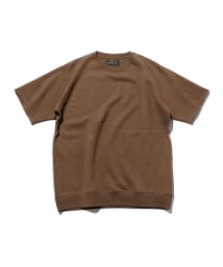 ▲BEAMS PLUS / カットオフ ショートスリーブ スウェットシャツ