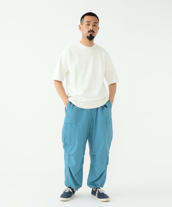 REMI RELIEF × BEAMS PLUS / 別注 Cut Off Short Sleeve Sweat-