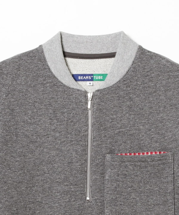 BEAMS PLUS (BEAMS PLUS) [Special order] TUBE / Half Zip