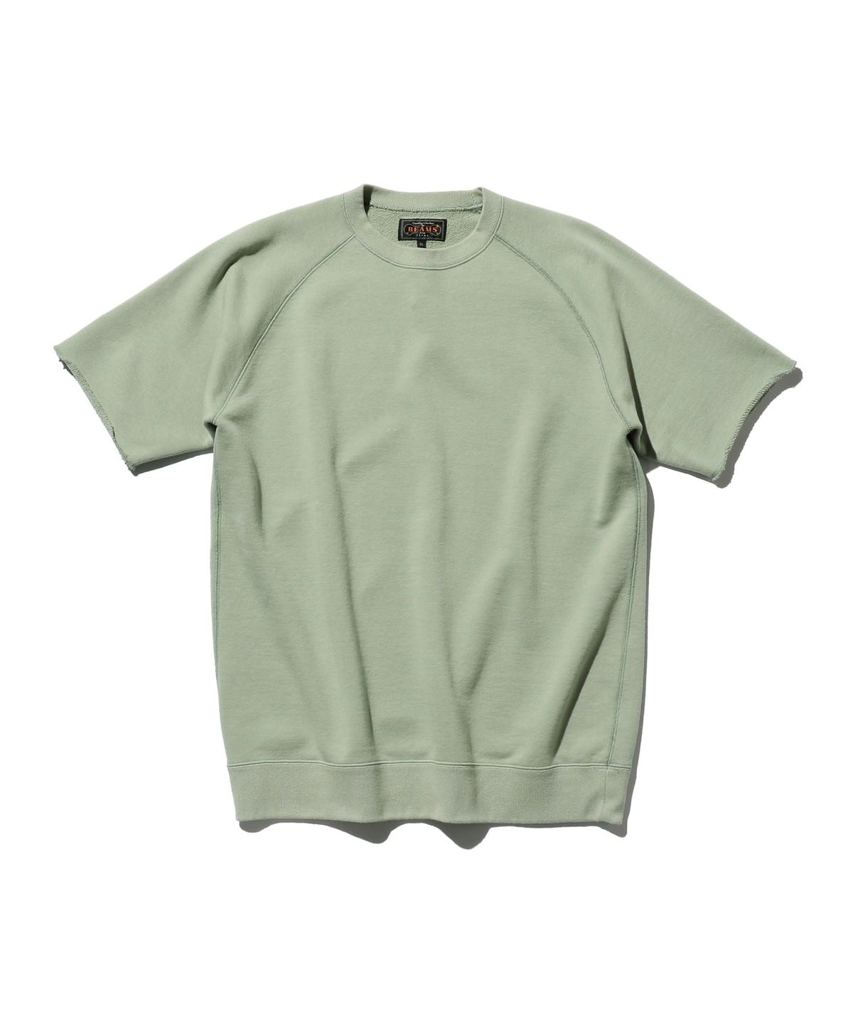 Sweat Short Sleeve Cut-Off トップス MEN GREEN M Sweat Short Sleeve Cut-Off トップス MEN GREEN M