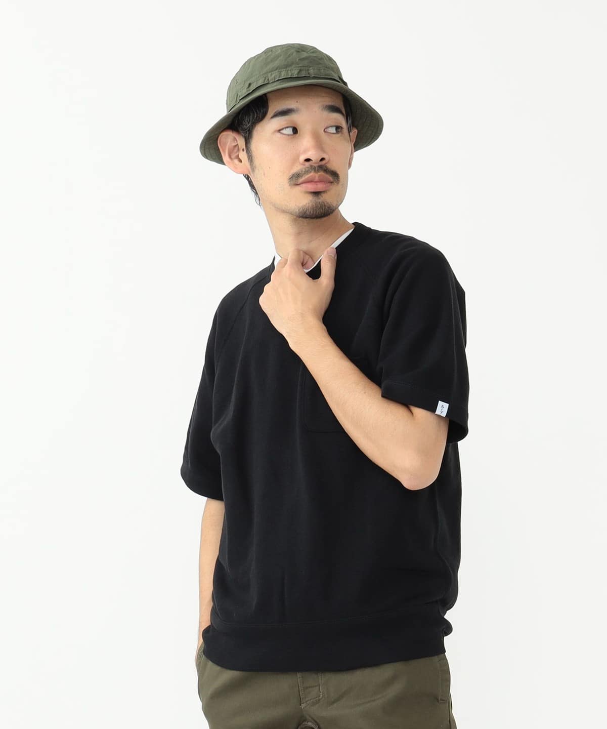 【別注】LOOPWHEELER ループウィラー / Extra Light Short Sleeve Sweat トップス MEN 〇BLACK XL 【別注】LOOPWHEELER ループウィラー / Extra Light Short Sleeve Sweat トップス MEN 〇BLACK XL