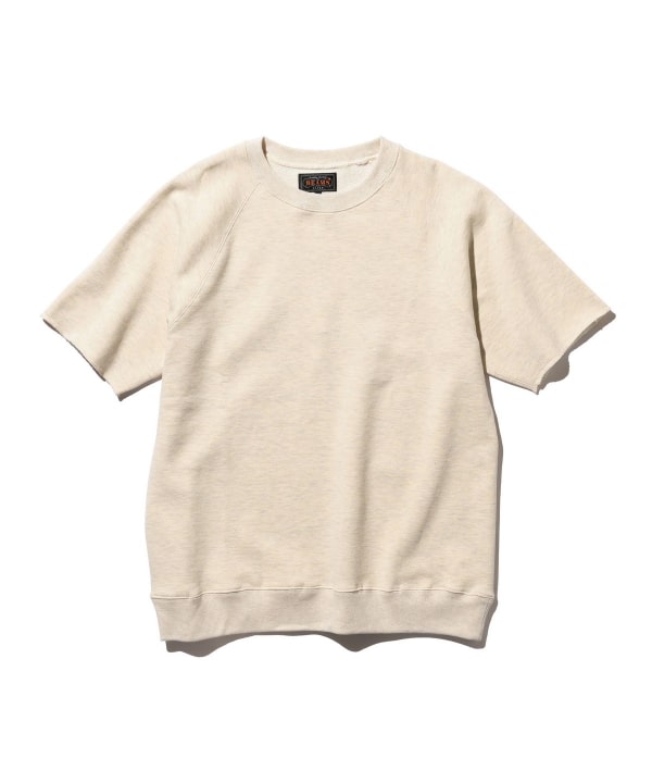 BEAMS PLUS(ビームス プラス)Sweat Short Sleeve Cut-Off BEAMS PLUS(ビームス プラス)Sweat Short Sleeve Cut-Off