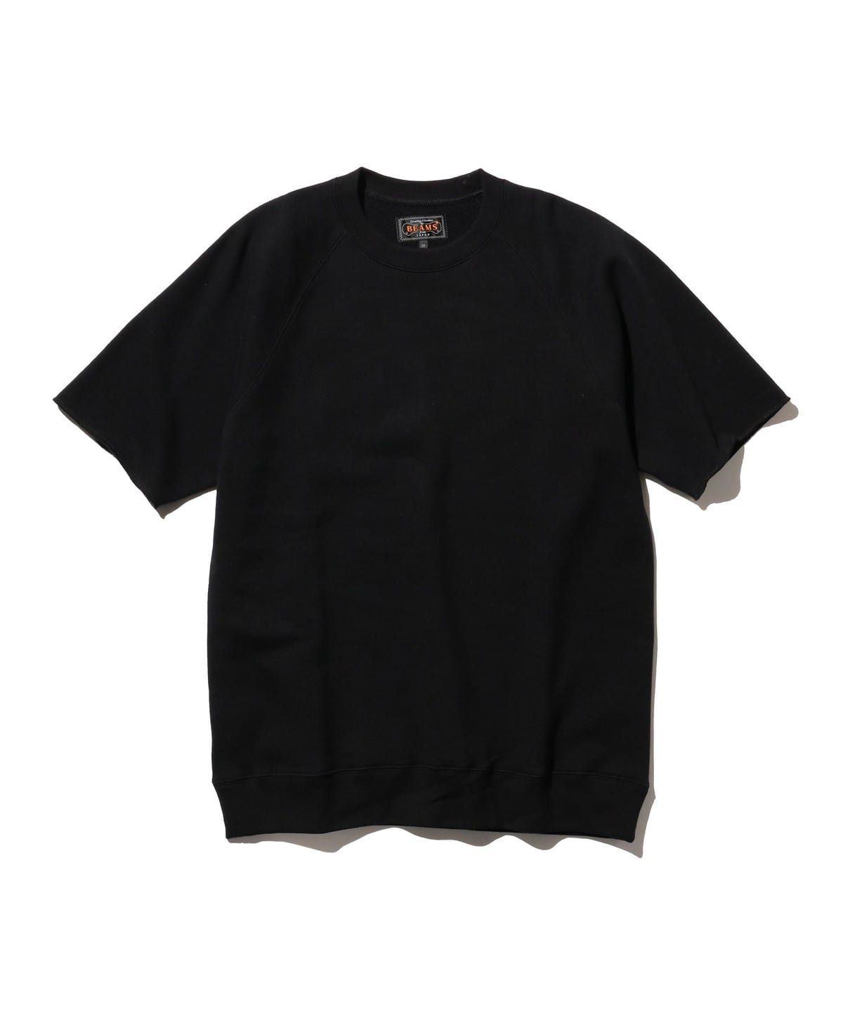 Sweat Short Sleeve Cut-Off トップス MEN BLACK L Sweat Short Sleeve Cut-Off トップス MEN BLACK L