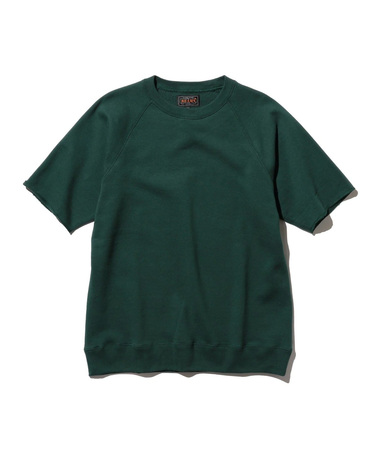 Sweat Short Sleeve Cut-Off トップス MEN D. GRN L Sweat Short Sleeve Cut-Off トップス MEN D. GRN L