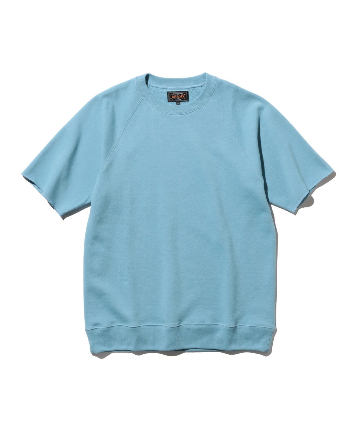 Sweat Short Sleeve Cut-Off トップス MEN SAX S Sweat Short Sleeve Cut-Off トップス MEN SAX S