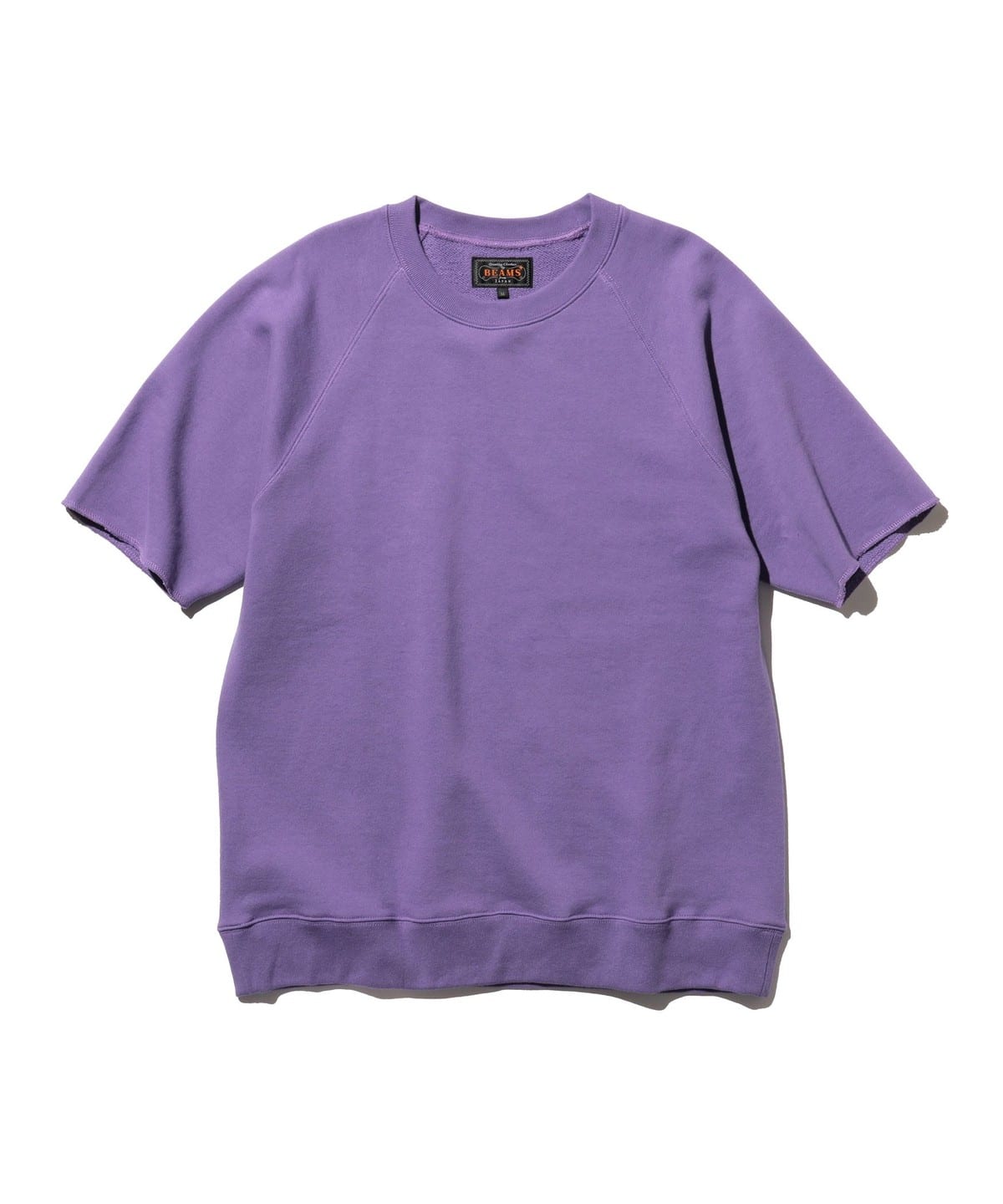 Sweat Short Sleeve Cut-Off トップス MEN PURPLE XL Sweat Short Sleeve Cut-Off トップス MEN PURPLE XL