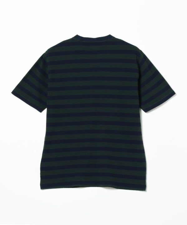 BEAMS PLUS [BEAMS PLUS] BEAMS PLUS / Indigo Pique Pocket T-shirt 