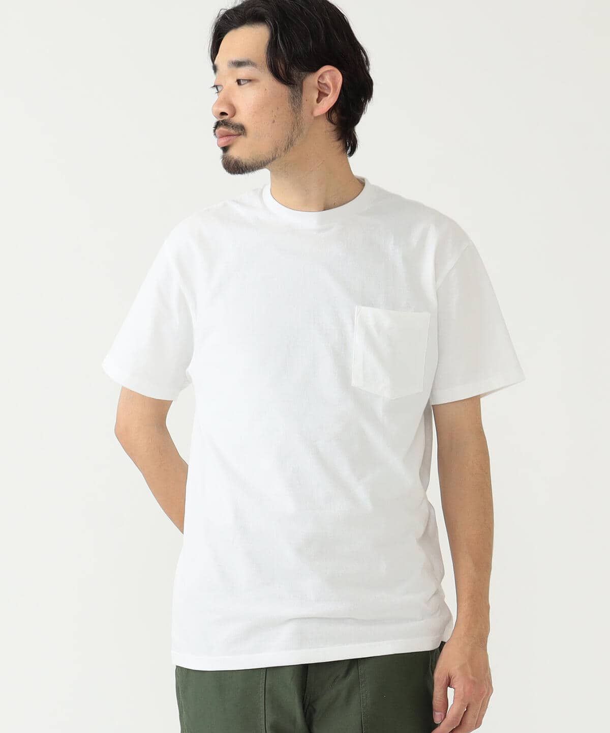 BEAMS PLUS / 2 Pack Pocket Tee