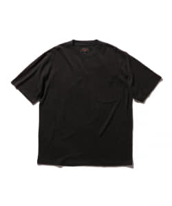 ▲BEAMS PLUS / リネン コットン クルーネック ポケットTシャツ