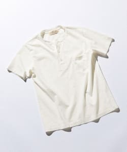 REMI RELIEF × BEAMS PLUS / 別注 Henley Neck Pocket T-shirt