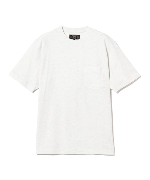 Tシャツ・カットソー Beams Plus \"Crew Thermal 30\" t-shirt White Beams Plus 