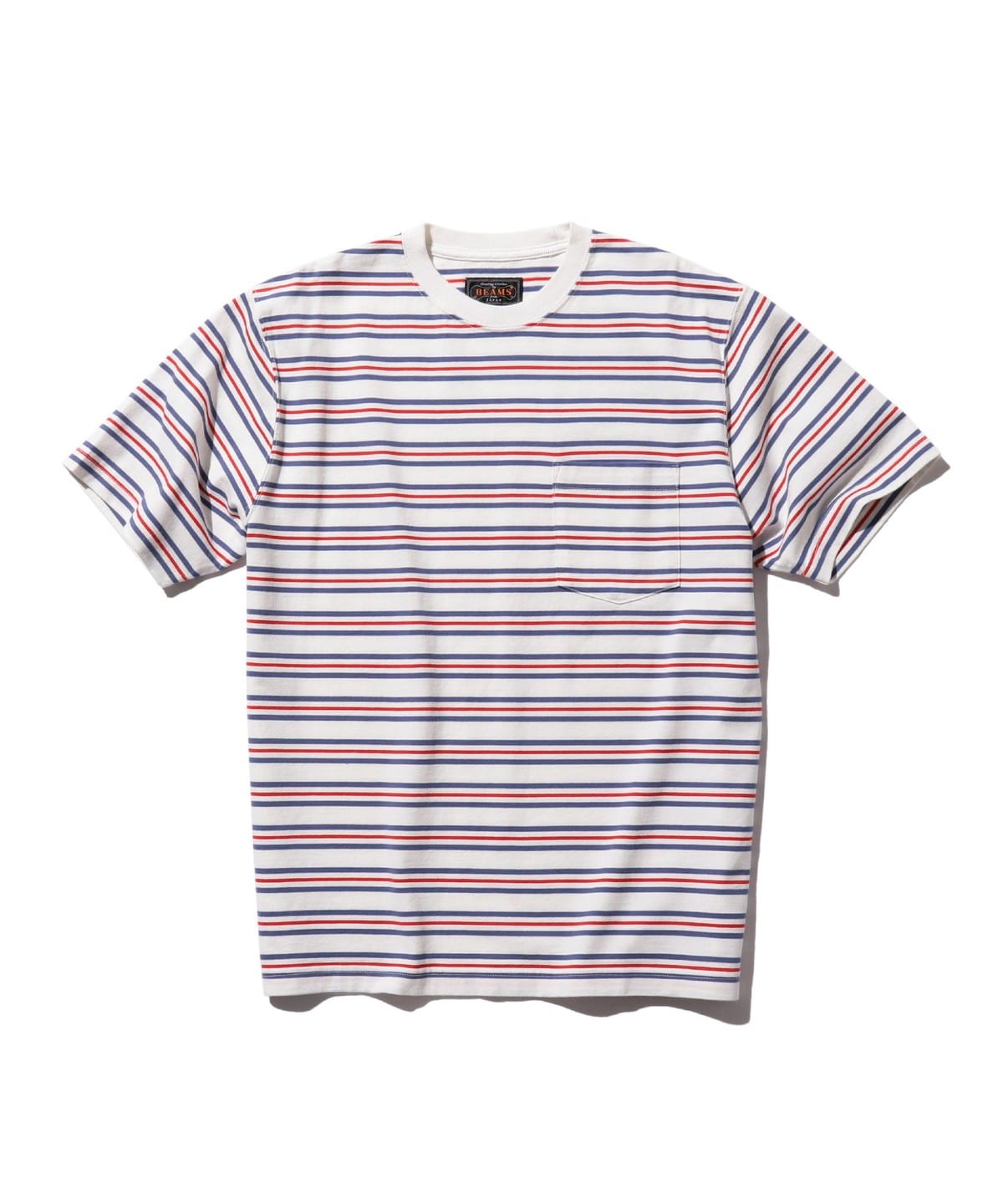 Pocket Tee Multi Stripe Tシャツ・カットソー MEN OFF WHT M Pocket Tee Multi Stripe Tシャツ・カットソー MEN OFF WHT M