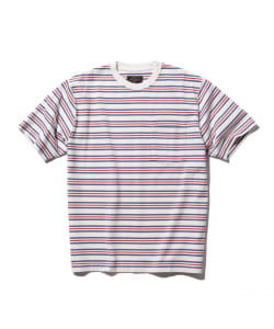 Pocket Tee Multi Stripe