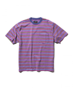 Pocket Tee Multi Stripe