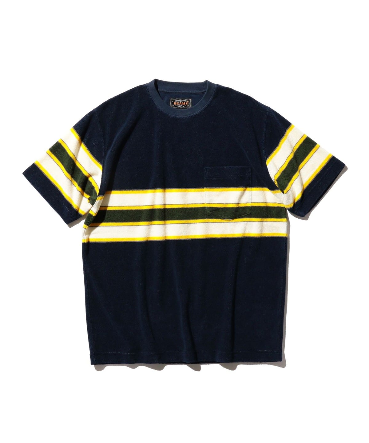 Pocket Tee Stripe Pile Tシャツ・カットソー MEN NAVY S Pocket Tee Stripe Pile Tシャツ・カットソー MEN NAVY S