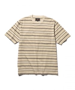 Pocket Tee Jacquard Stripe