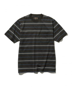 Pocket Tee Jacquard Stripe