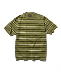 Pocket Tee Jacquard Stripe