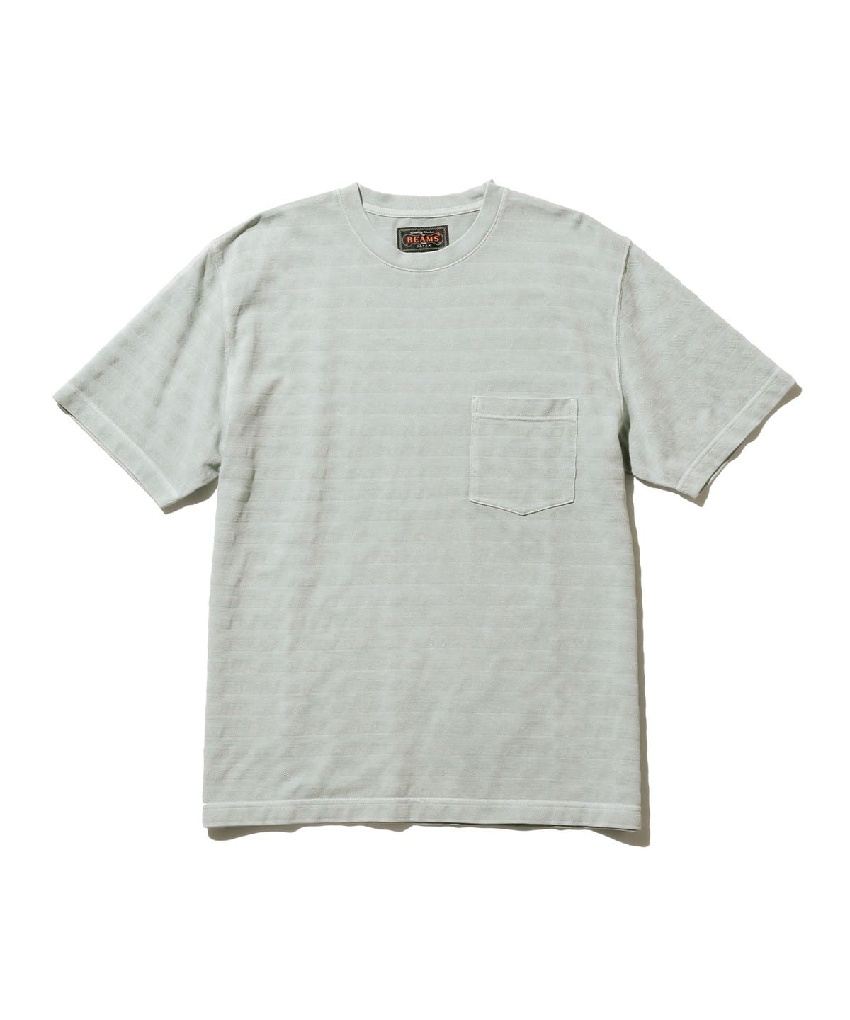 Pocket Tee Pique Garment Dye Tシャツ・カットソー MEN LT. GREY L Pocket Tee Pique Garment Dye Tシャツ・カットソー MEN LT. GREY L