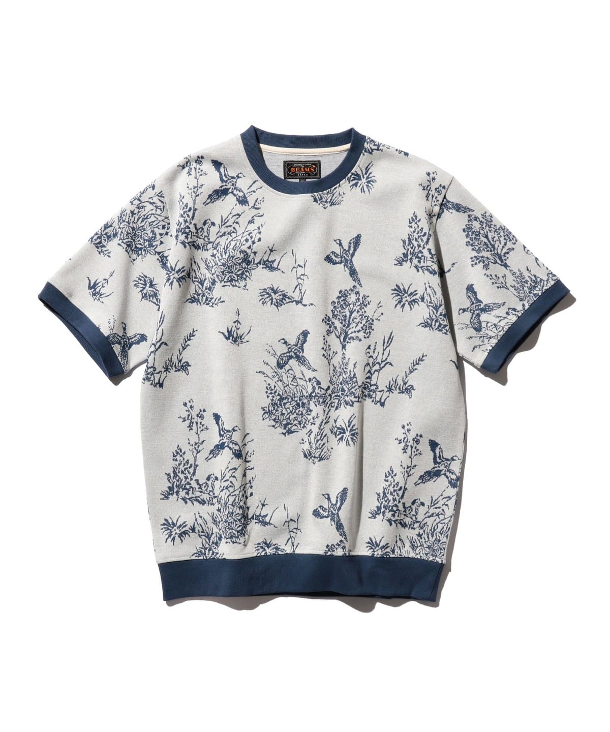 Bird Tee Jacquard Tシャツ・カットソー MEN OFF WHT XL Bird Tee Jacquard Tシャツ・カットソー MEN OFF WHT XL