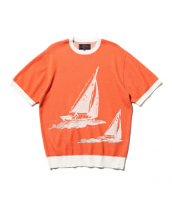 Knit Tee Box Jacquard