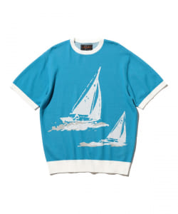 Knit Tee Box Jacquard