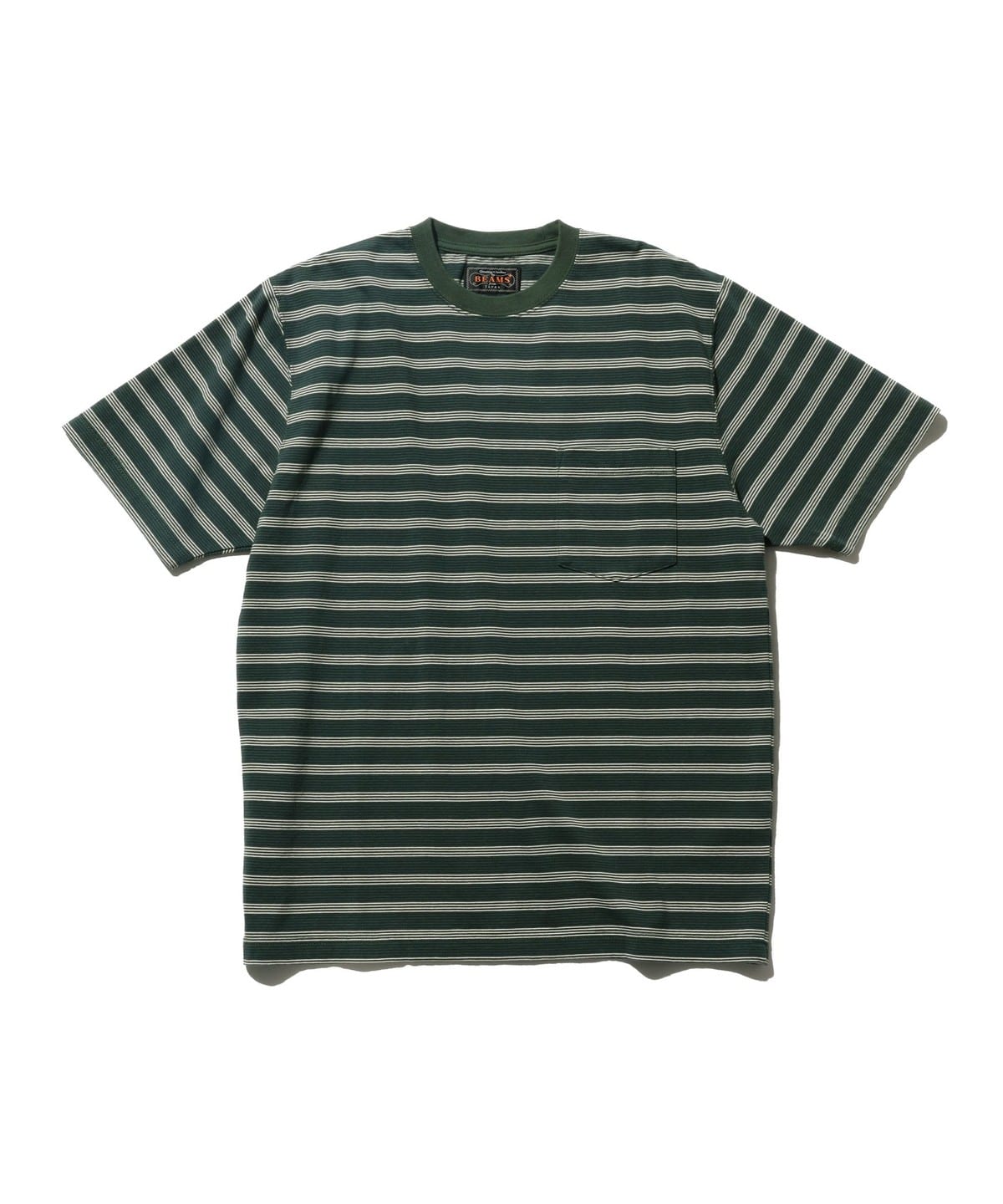 Pocket Tee Pin Stripe Tシャツ・カットソー MEN GREEN XXL Pocket Tee Pin Stripe Tシャツ・カットソー MEN GREEN XXL