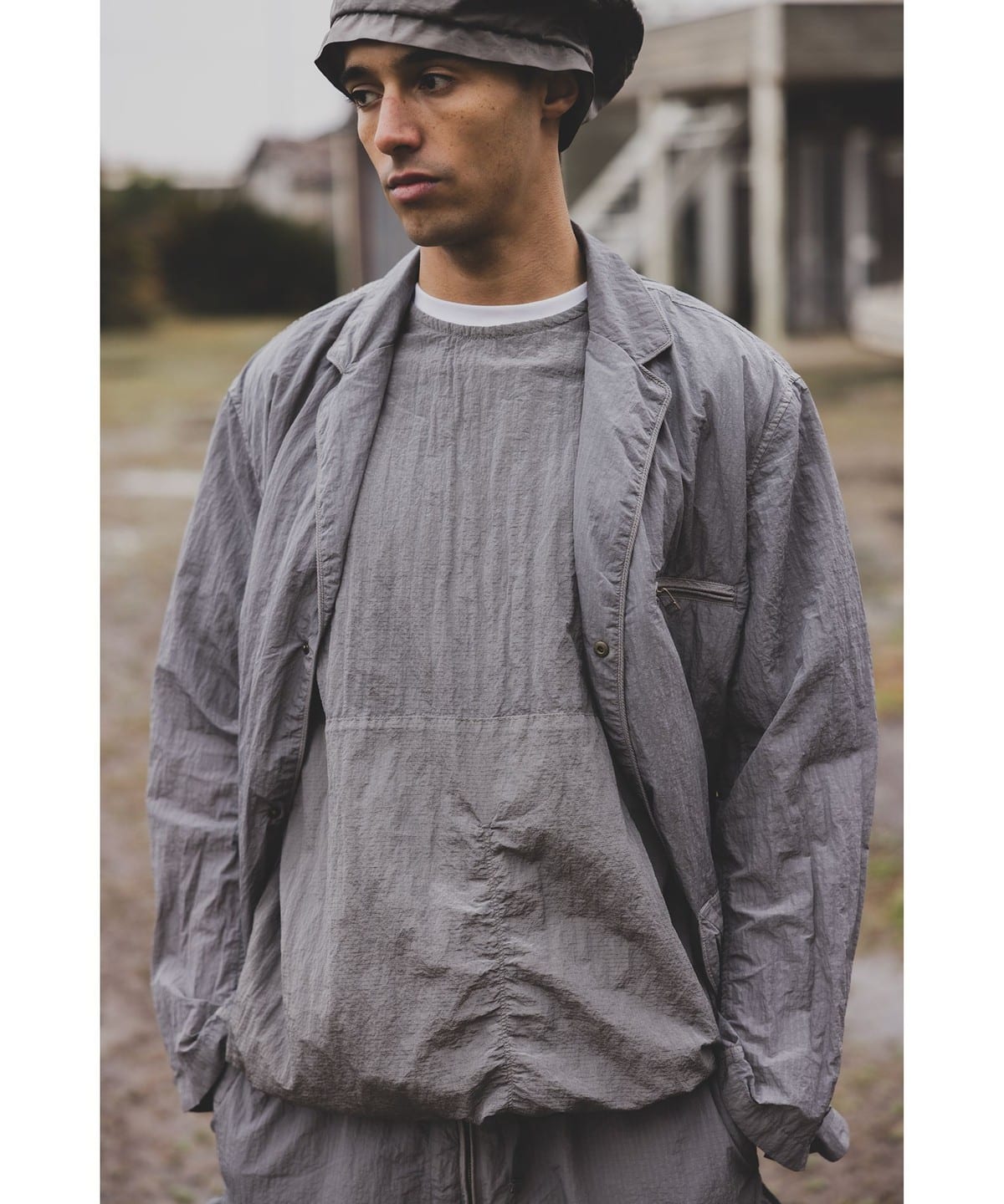 BEAMS PLUS (BEAMS PLUS) [Special order] dip / Nylon Short Sleeve 