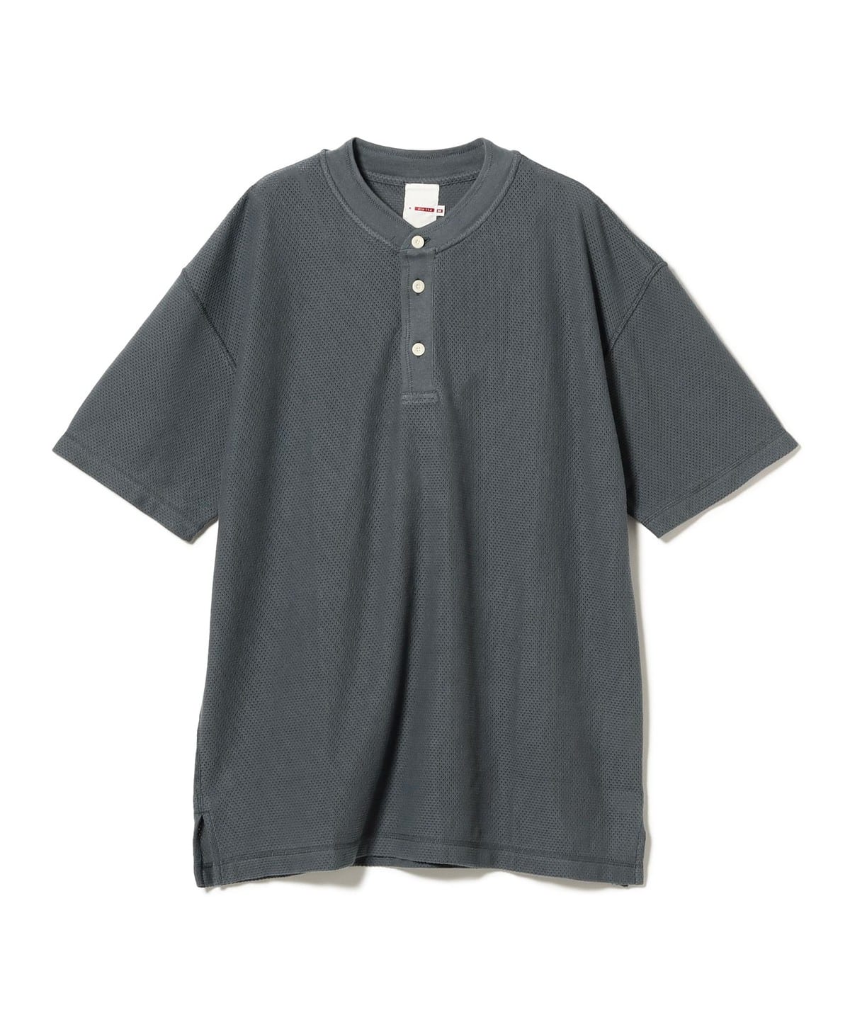 【別注】dip ディップ / Mesh Henley Neck T-shirt Tシャツ・カットソー MEN GREY M 【別注】dip ディップ / Mesh Henley Neck T-shirt Tシャツ・カットソー MEN GREY M