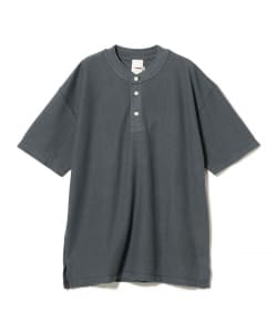 【別注】dip / Mesh Henley Neck T-shirt