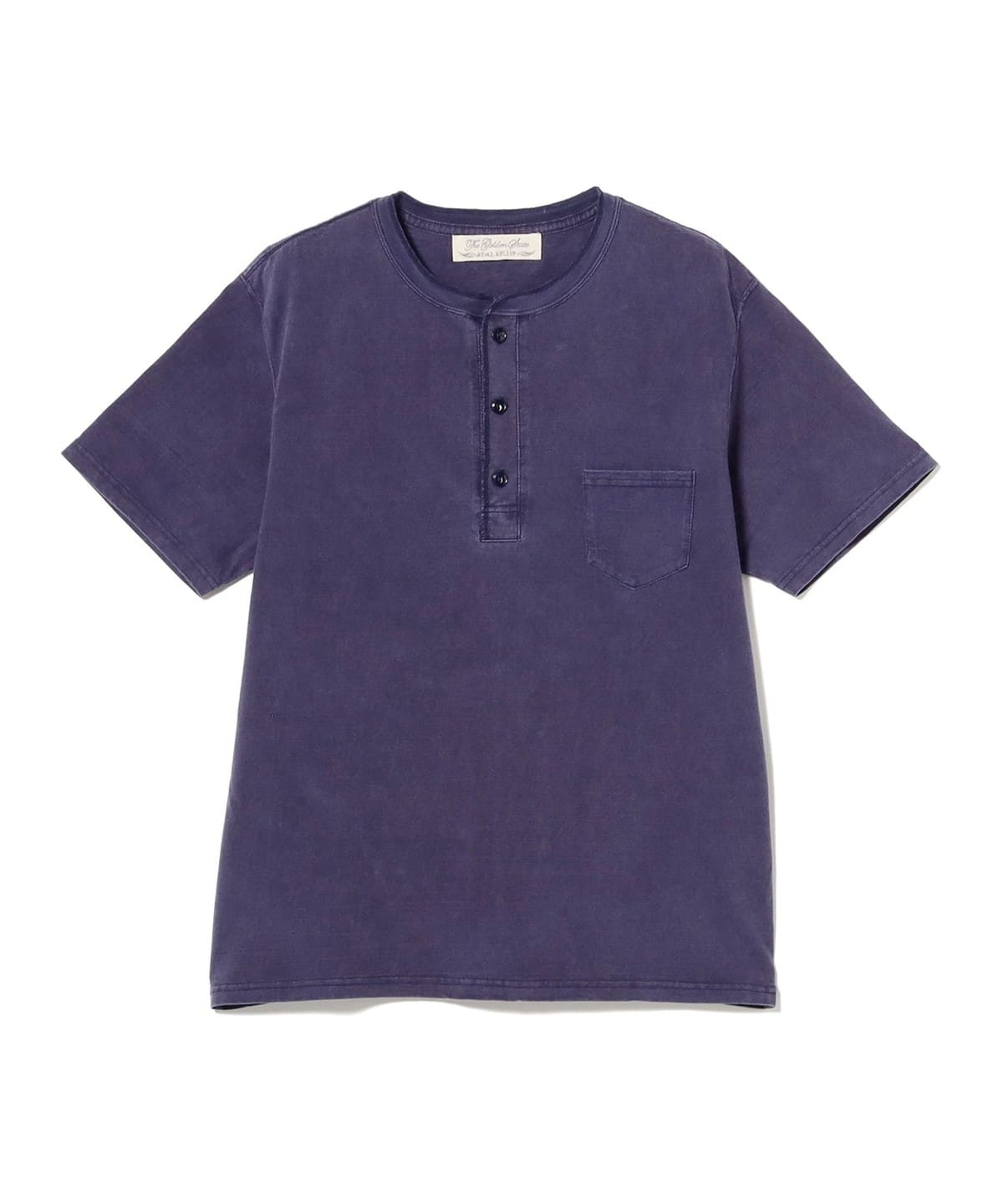 【別注】REMI RELIEF レミレリーフ / Henley Neck Pocket T-shirt Tシャツ・カットソー MEN NAVY XL 【別注】REMI RELIEF レミレリーフ / Henley Neck Pocket T-shirt Tシャツ・カットソー MEN NAVY XL