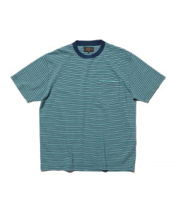 Pocket Tee Indigo Stripe
