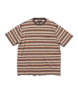 Pocket Tee Multi Stripe Tee