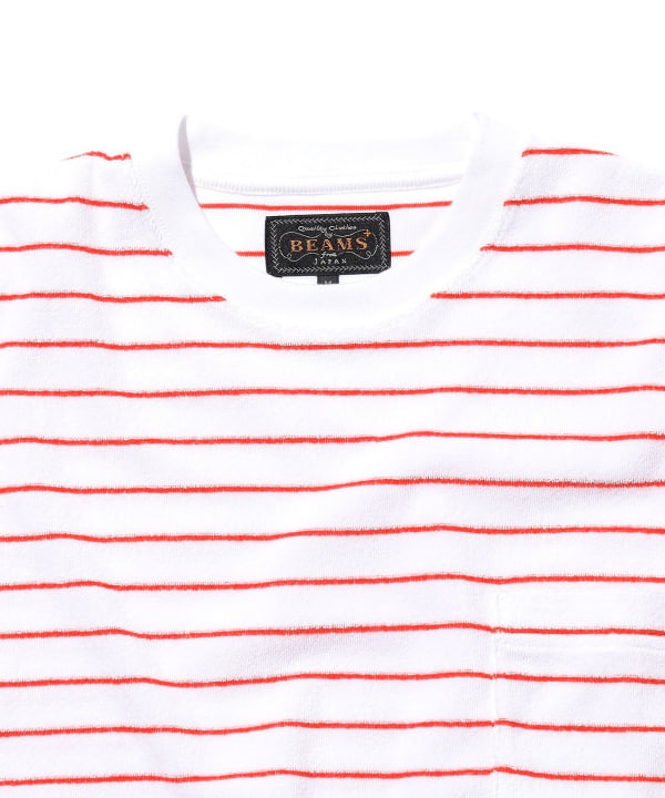 Pocket Tee Pile Stripe