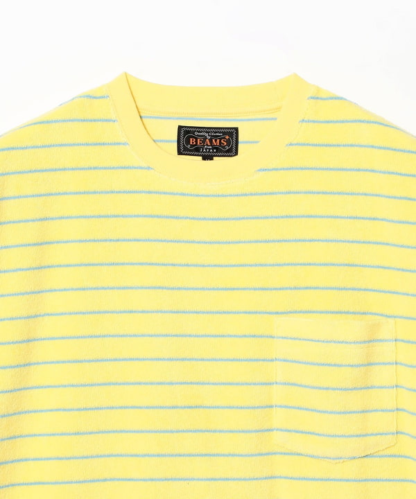 Pocket Tee Pile Stripe