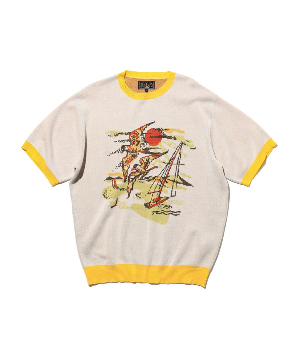 Knit Tee Jacquard